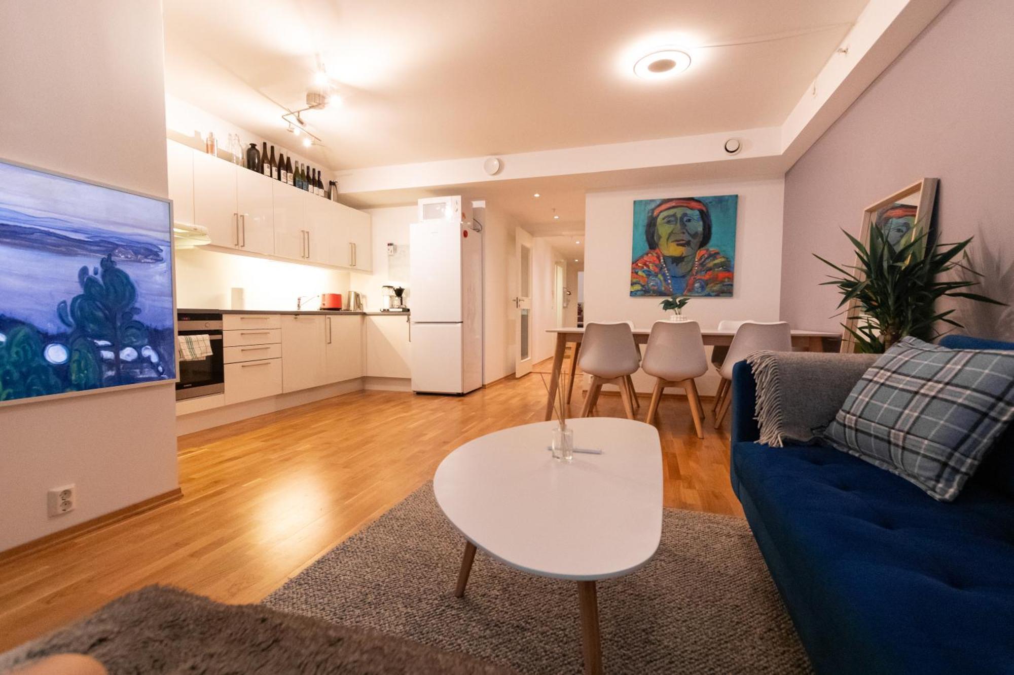 Modern Comfort In The Heart Of Берген Экстерьер фото